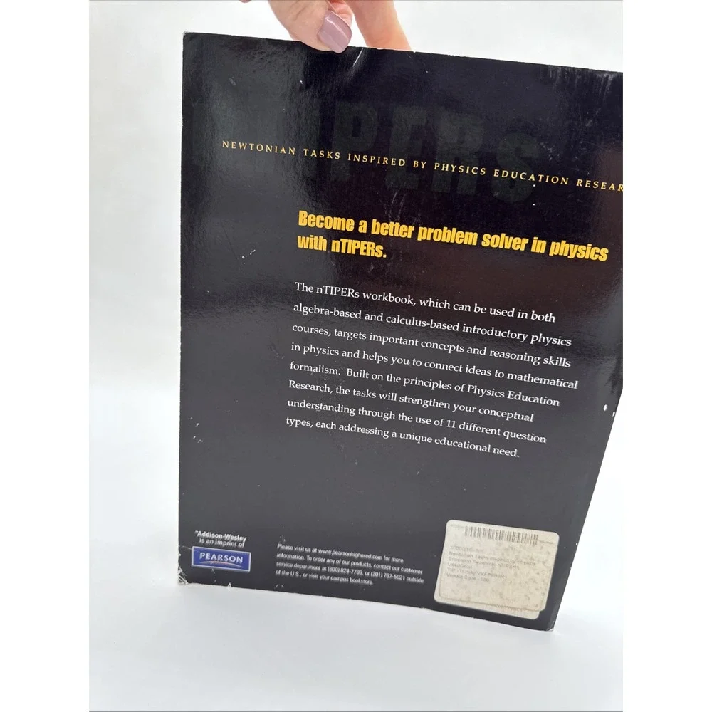 Newtonian Tasks Inspired by Physics Education Research: nTIPERs (Addison- - GOOD